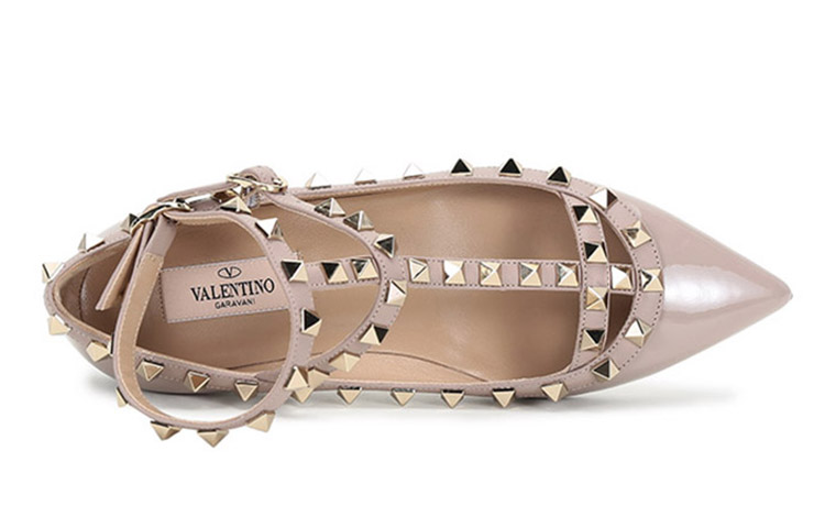 Details for (W) Valentino Rockstud Patent 'Abu Muda Pink' SW2S0376VNWP45