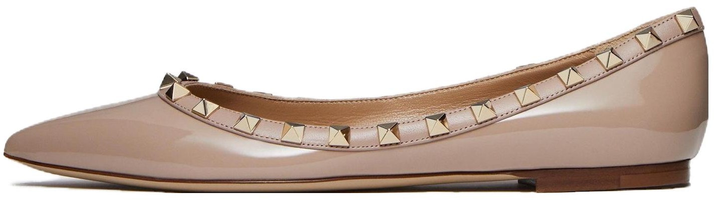 (Women) Valentino Rockstud Patent 'Nude' TW0S0403VNWP45 Buy (Women) Valentino Rockstud Patent 'Nude' TW0S0403VNWP45