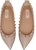 (W) Valentino Rockstud Patent 'Nude' Wanita TW0S0403VNWP45