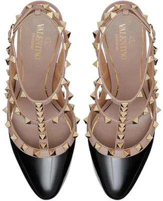 (W) Valentino Rockstud Plataforma Charol Tacon Alto 'Negro' 1W2S0FI5VNWN91 Shop (W) Valentino Rockstud Plataforma Charol Tacon Alto 'Negro' 1W2S0FI5VNWN91