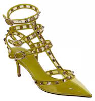 Order (W) Valentino Rockstud Tacón de Aguja Punta Fina 'Amarillo' 2W0S0375LFCN5A