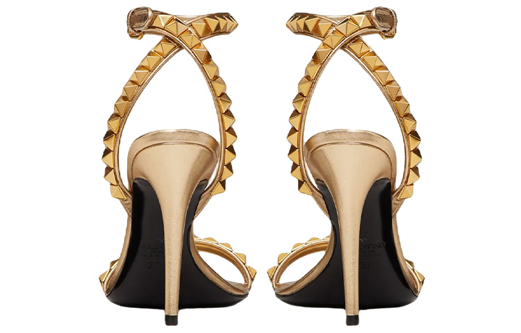 Shop (W) Sandali Valentino Rockstud ''Nappa Oro Metallico'' XW0S0EK6DCBD81