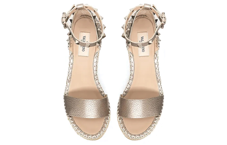 (W) Valentino Rockstud Slide 'Metallic' 圖 3