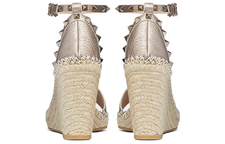 (W) Valentino Rockstud Slide 'Metallic' 圖 4