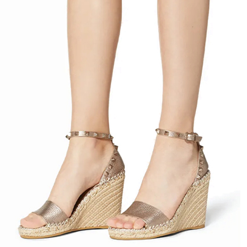 (W) Valentino Rockstud Slide 'Metallic' 圖 5