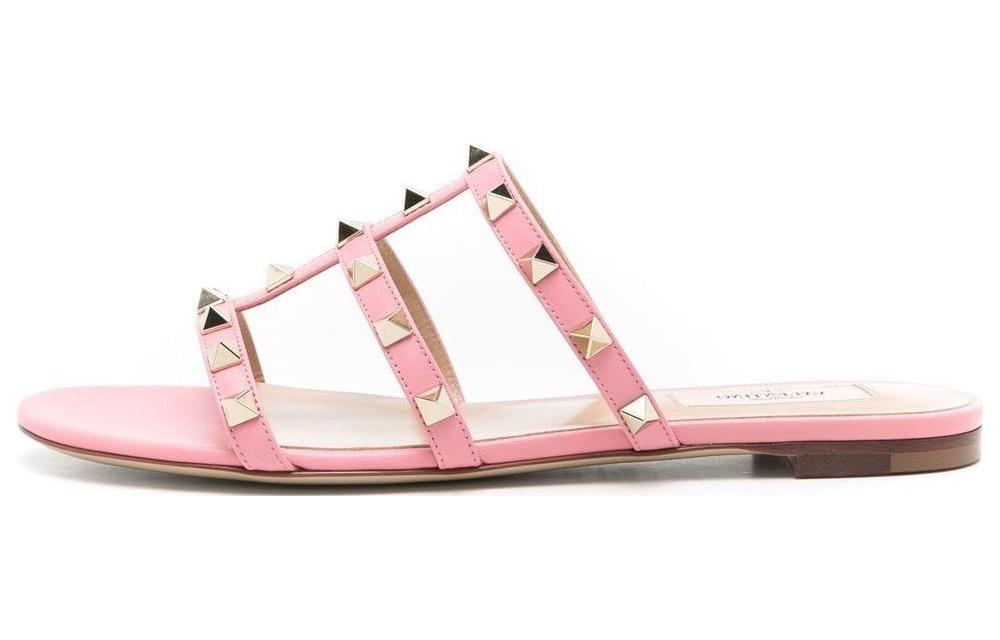 (Women) Valentino Rockstud Slide 'Pink' 2W2S0C49VODA76