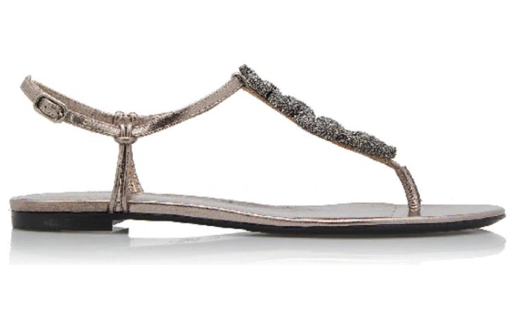 (W) Valentino Rockstud Slide 'Silver Crystal' 圖 3