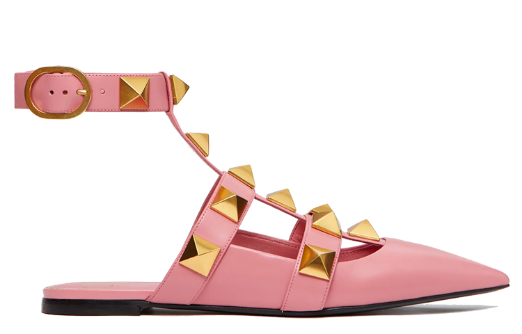 Order (Women) Valentino Rockstud Slide Sandal 'Pink' VW0S0BY5ZWMW10