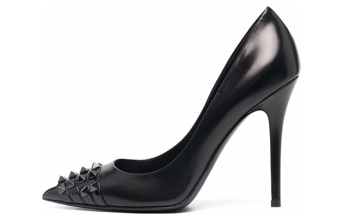 (Women) Valentino Rockstud Slingback 'Black' WW0S0DE5IDE0NO