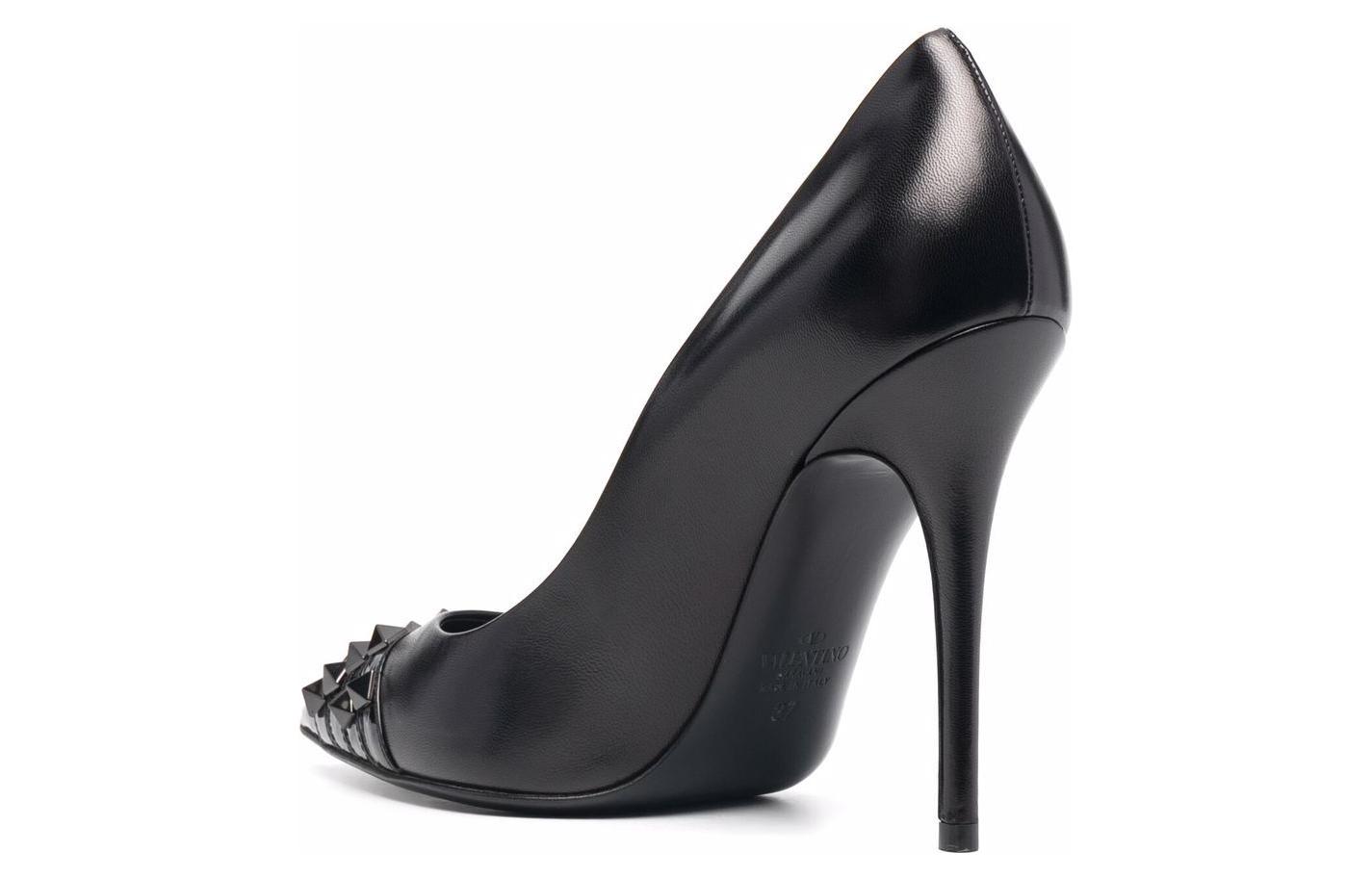 Shop (Women) Valentino Rockstud Slingback 'Black' WW0S0DE5IDE0NO