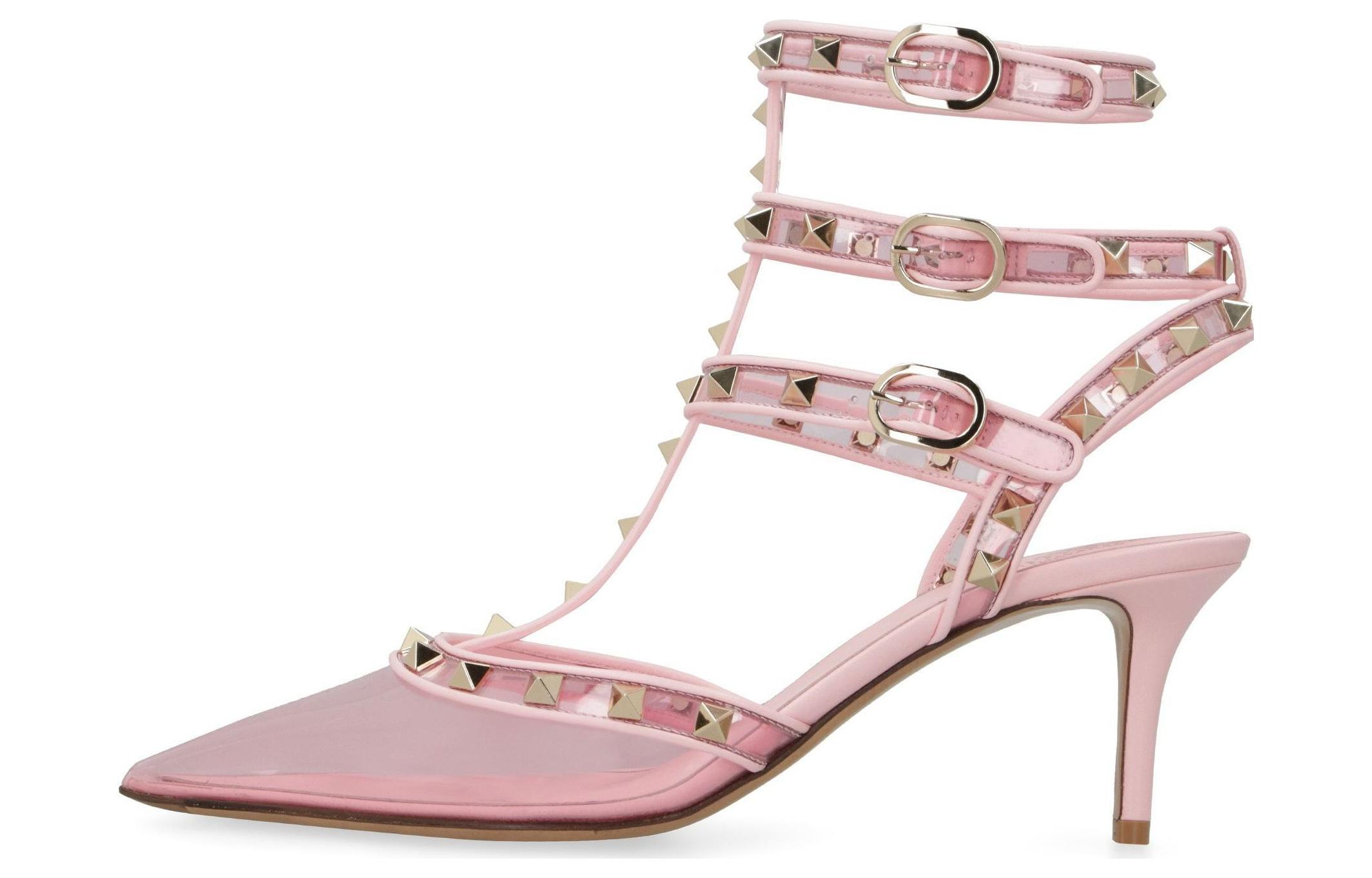 Buy (W) ヴァレンティノ ロックスタッド スリングバック ピンク 2W0S0375LFCK4V