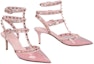 Lookbook (W) Valentino Rockstud Slingback Pump 'Pink' Kasut Tumit Tinggi. 2W0S0375LFCK4V