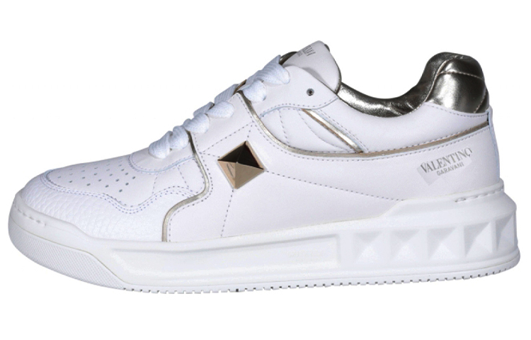 (W) Valentino Rockstud Sneaker 'White'