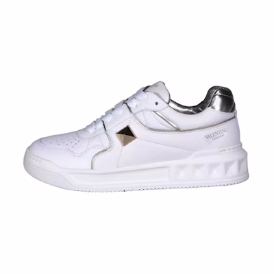 (W) Valentino Rockstud Sneaker 'White'