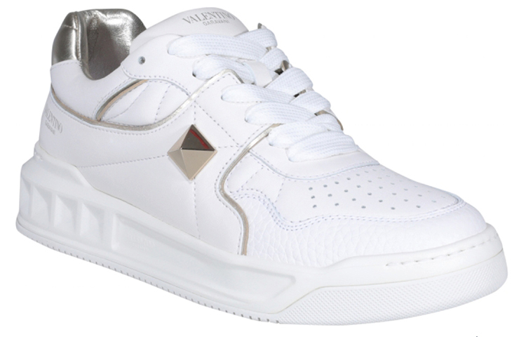 (W) Valentino Rockstud Sneaker 'White' 圖 2