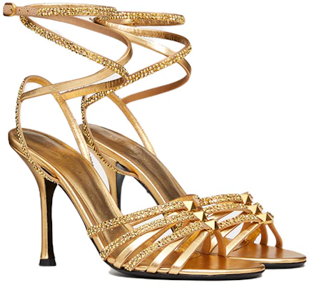 (W) Valentino Rockstud Bertali Berantai 'Gold Crystal' WS0GE3RIGV6N Lookbook (W) Valentino Rockstud Bertali Berantai 'Gold Crystal' WS0GE3RIGV6N