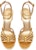 (W) Valentino Rockstud Bertali Berantai 'Gold Crystal' WS0GE3RIGV6N