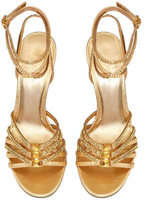 (W) Valentino Rockstud Bertali Berantai 'Gold Crystal' WS0GE3RIGV6N Shop (W) Valentino Rockstud Bertali Berantai 'Gold Crystal' WS0GE3RIGV6N