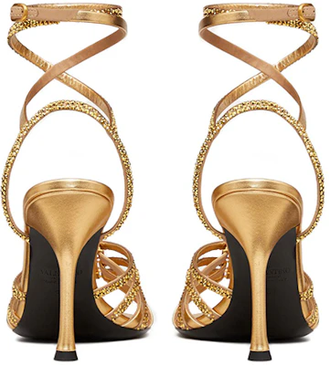 (W) Valentino Rockstud Bertali Berantai 'Gold Crystal' WS0GE3RIGV6N Purchase (W) Valentino Rockstud Bertali Berantai 'Gold Crystal' WS0GE3RIGV6N