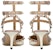 (W) Valentino Rockstud T-Strap Pumps 'Putih Gading' UW2S0375VNWL62