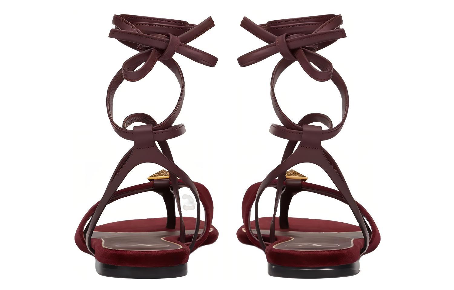 (W) Valentino Roman Stud 'Burgundy' 圖 5