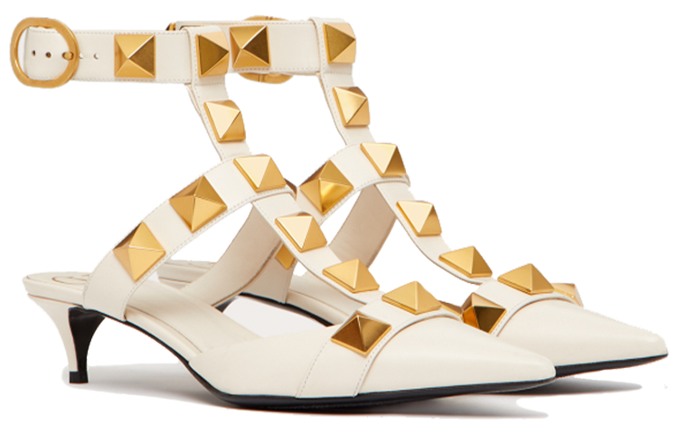 (W) Valentino Roman Stud 'Light Ivory' 圖 3