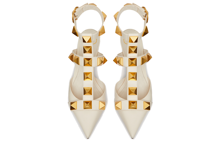 (W) Valentino Roman Stud 'Light Ivory' 圖 4