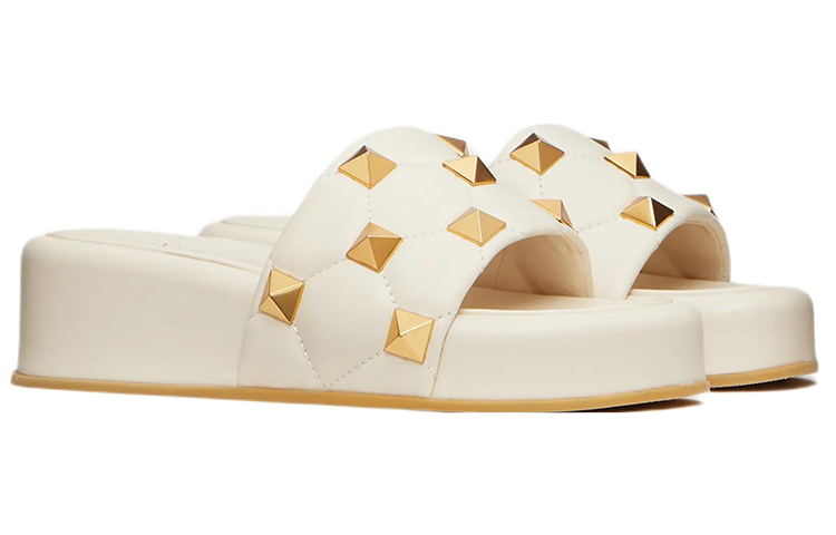 (W) Valentino Roman Stud 'Light Ivory' 圖 2