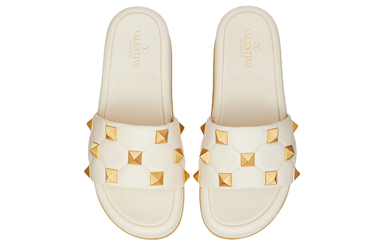 (W) Valentino Roman Stud 'Light Ivory' 圖 3