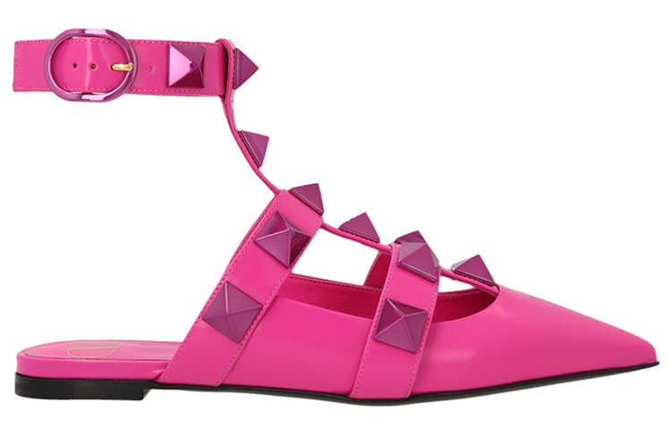 (W) Valentino Roman Stud 'Pink Buckle' 圖 2