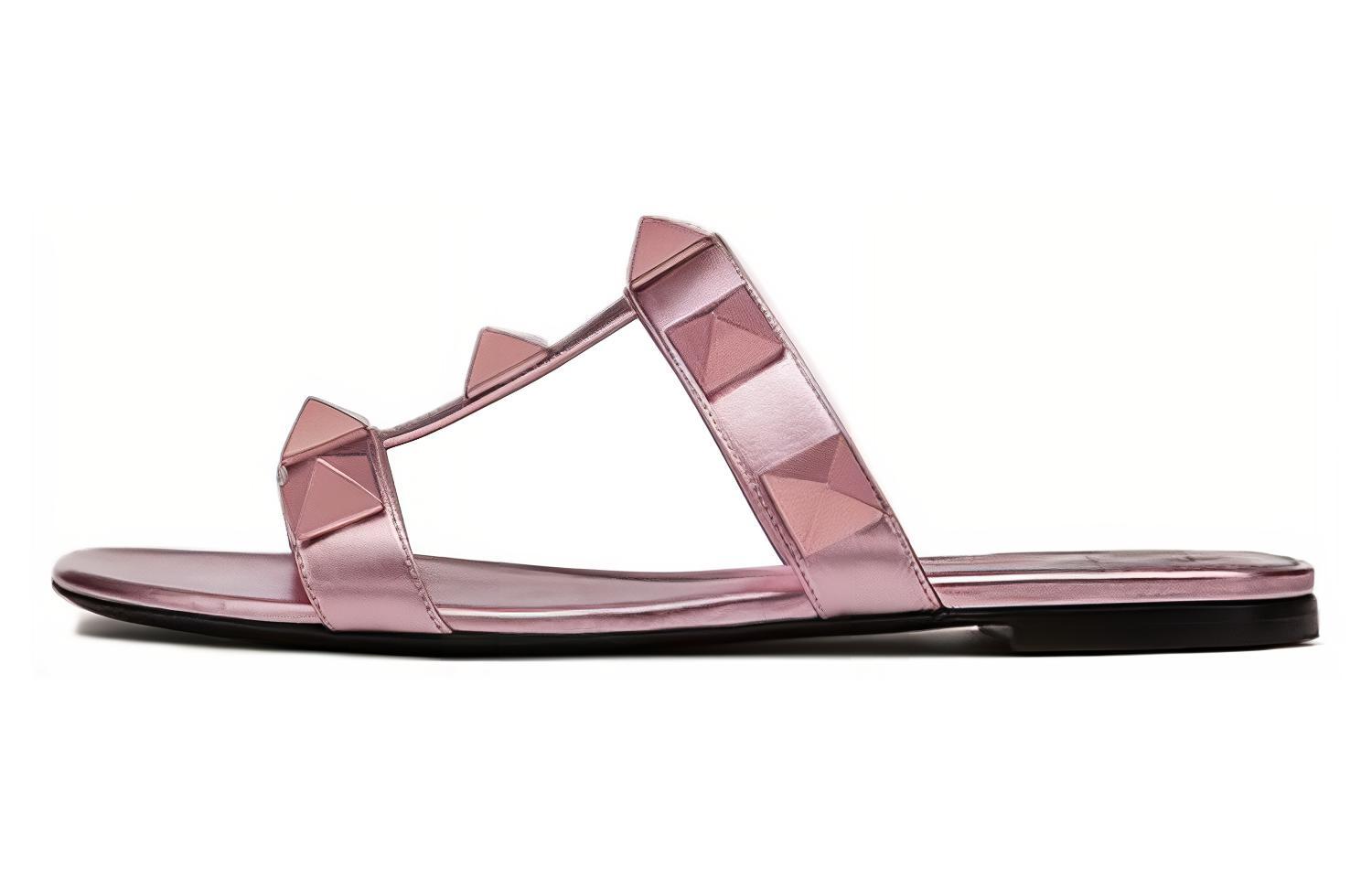 Buy (Women) Valentino Roman Stud 'Pink Toe Loop' 2W2S0BU9NHDGI1