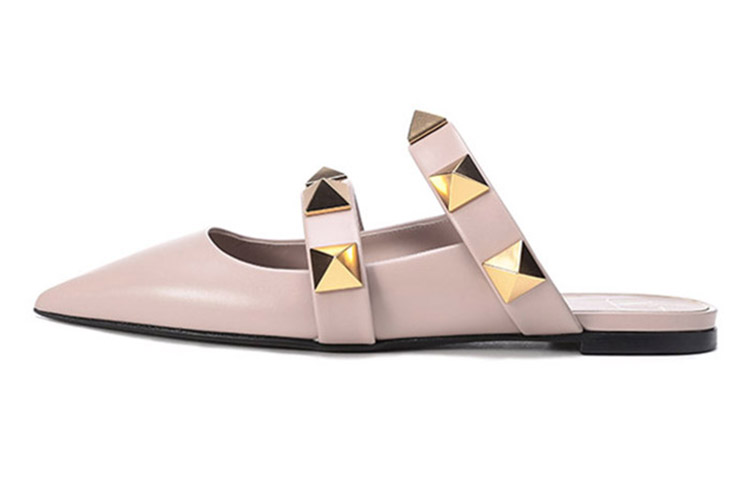 (Women) Valentino Roman Stud 'Powder Pink' XW2S0BK8KETGF9