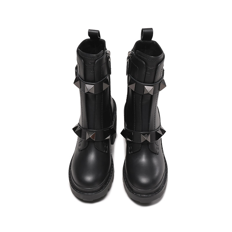 (W) Valentino Roman Stud Boot 'Black Studs' 圖 4