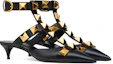 Lookbook (Women) Valentino Roman Stud Calfskin High Heels 'Black' WW2S0CB3ZWM0NO
