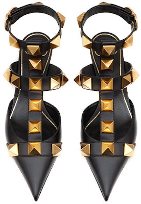 (Women) Valentino Roman Stud Calfskin High Heels 'Black' WW2S0CB3ZWM0NO Shop (Women) Valentino Roman Stud Calfskin High Heels 'Black' WW2S0CB3ZWM0NO