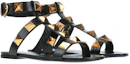 Lookbook (W) Sandali Valentino Roman Stud in Pelle di Vitello Nera WW2S0BU8ZWM0NO