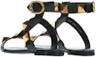 Shop (W) Sandali Valentino Roman Stud in Pelle di Vitello Nera WW2S0BU8ZWM0NO