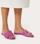 Purchase (W) Valentino Roman Stud Sandal Flat 'Pink' VW2S0BK4ZCG55U