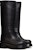 (W) Valentino Roman Stud High-Top 'Black Calfskin' Kulit Hitam Tinggi WW0S0DB3NKD0NO