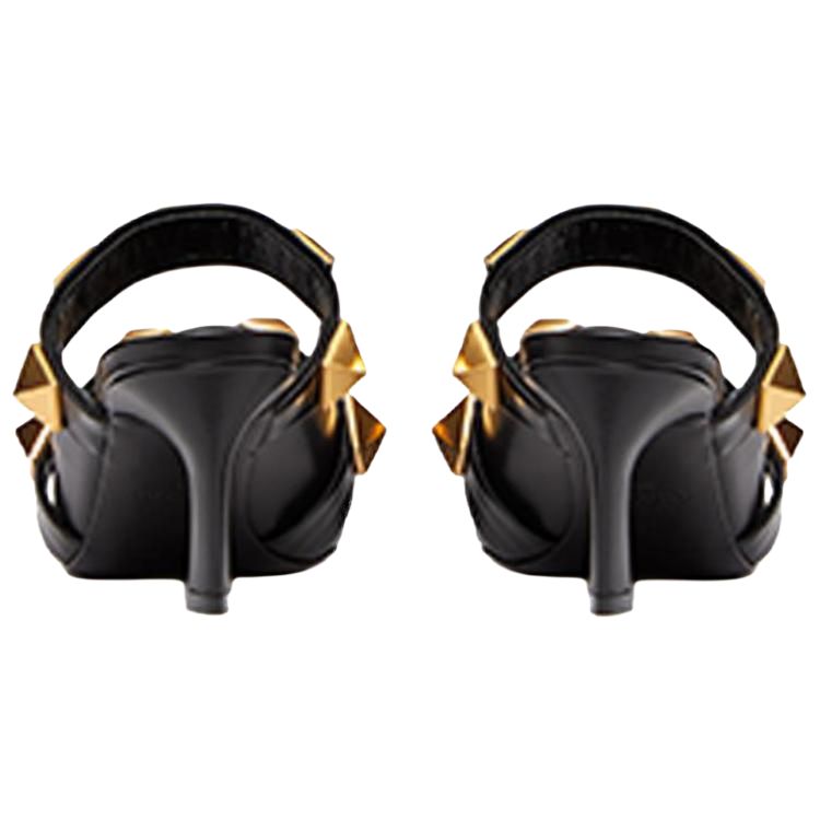 Purchase 華倫天奴 Roman Stud 小牛皮高跟鞋 女款 黑色