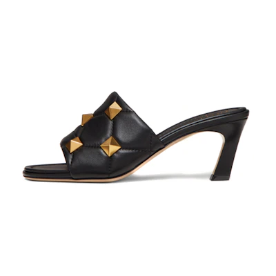 (W) Valentino Roman Stud High Heels 'Elegant Black'