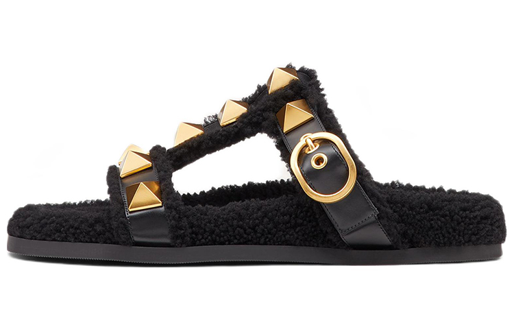 (Women) Valentino Roman Stud Sandals 'Black' WW2S0CT4ZLM0NO