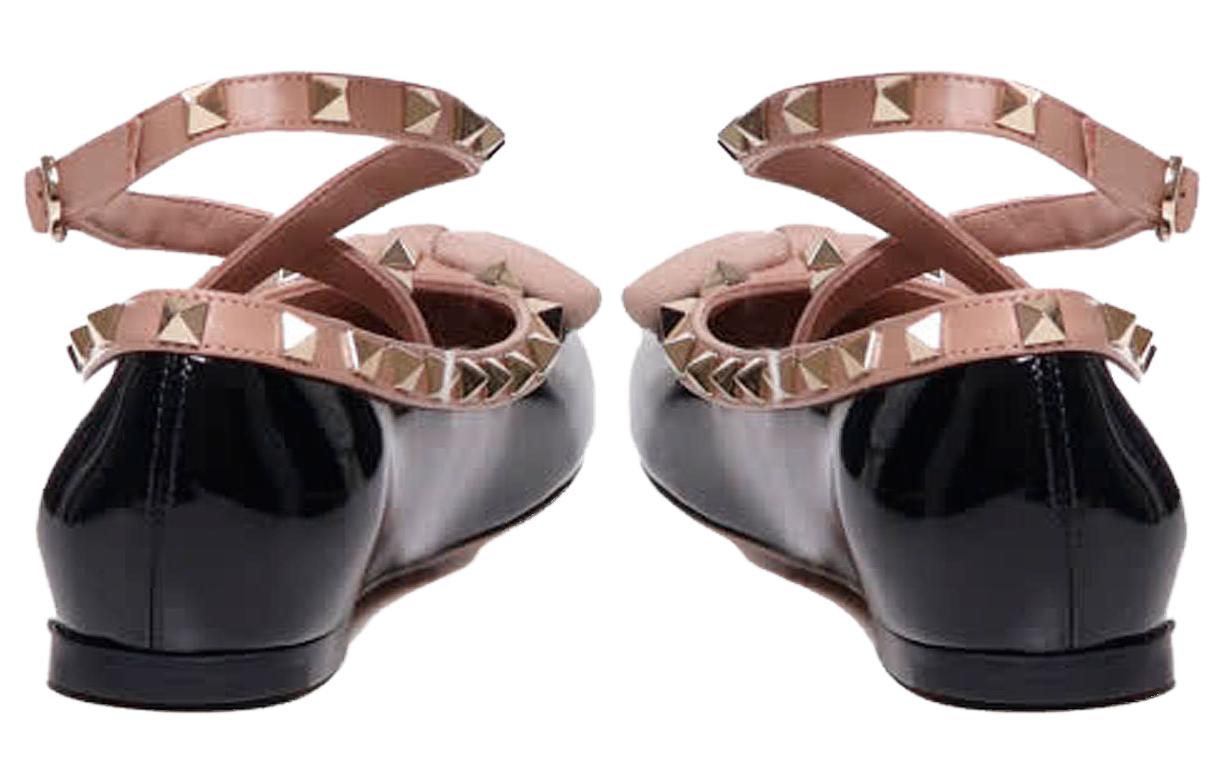 (W) Valentino Round Toe Buckle Loafer 'Black Sheepskin' 圖 4