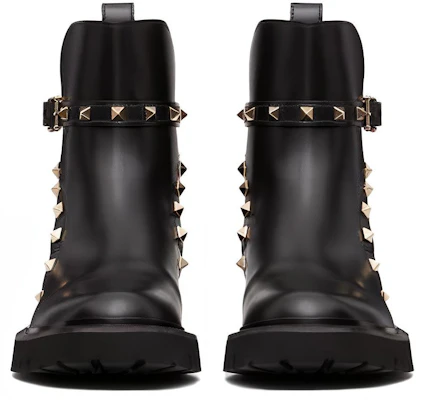 (W) Valentino Sepatu Boot Kulit Slip-On Hak 4cm 'Black Comfort' 3W0S0HY8AWE0NO Shop (W) Valentino Sepatu Boot Kulit Slip-On Hak 4cm 'Black Comfort' 3W0S0HY8AWE0NO