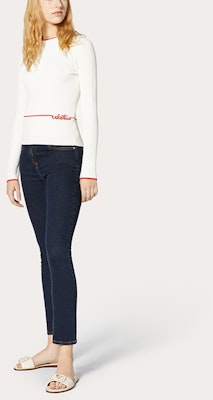 (W) Valentino 女士修身拉鍊牛仔褲 藍色長褲 TB3DD09F55A854 Lookbook (W) Valentino 女士修身拉鍊牛仔褲 藍色長褲 TB3DD09F55A854