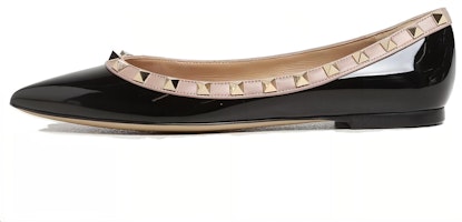 (Women) Valentino Slip-On Flat 'Black' 3W2S0403VNWN91 (Women) Valentino Slip-On Flat 'Black' 3W2S0403VNWN91