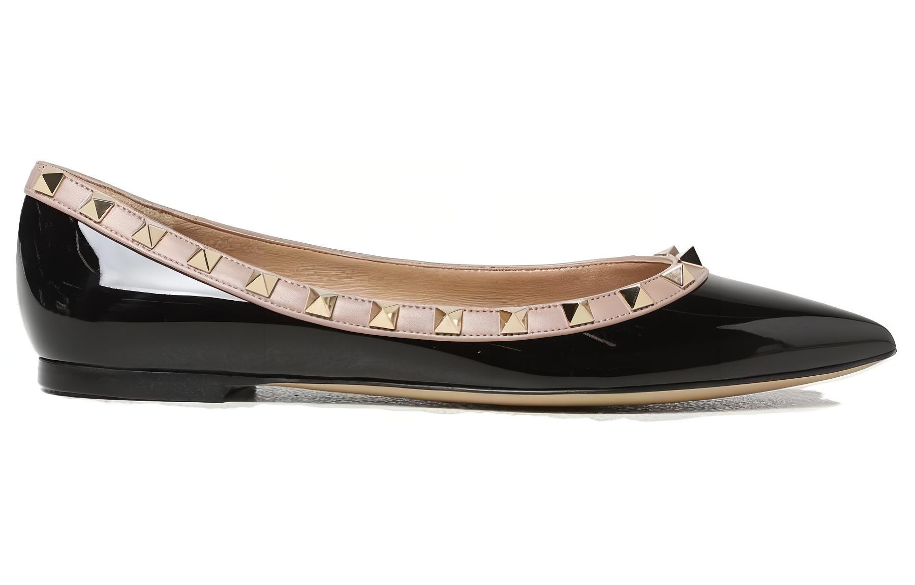 Order (W) Valentino Slip-On Flat 'Hitam' 3W2S0403VNWN91