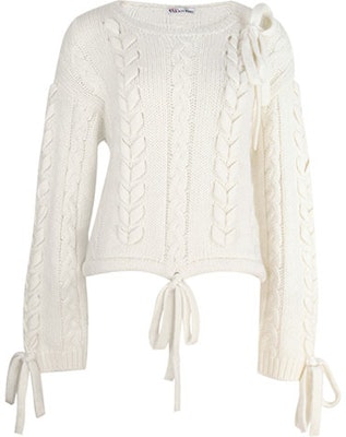 (W) Valentino 白色针织套头毛衣 SS21 系列 WR3KC07W647E01 Order (W) Valentino 白色针织套头毛衣 SS21 系列 WR3KC07W647E01