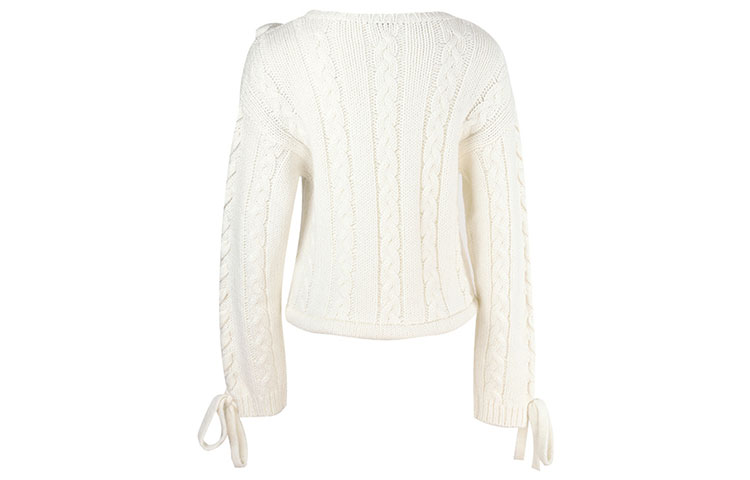 Lookbook (W) Valentino 白色针织套头毛衣 SS21 系列 WR3KC07W647E01