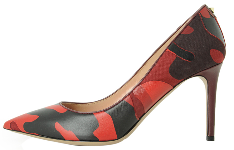(W) Valentino SS21 'Color-Block Stiletto Heels'